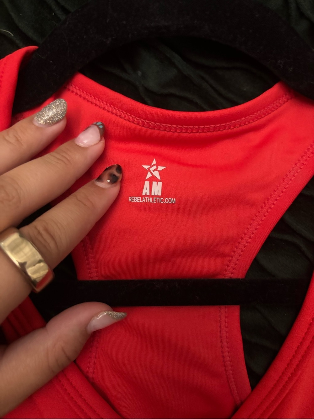 Rebel Athletic Red Sports Bra & Leggings Set - Picture 11 of 11